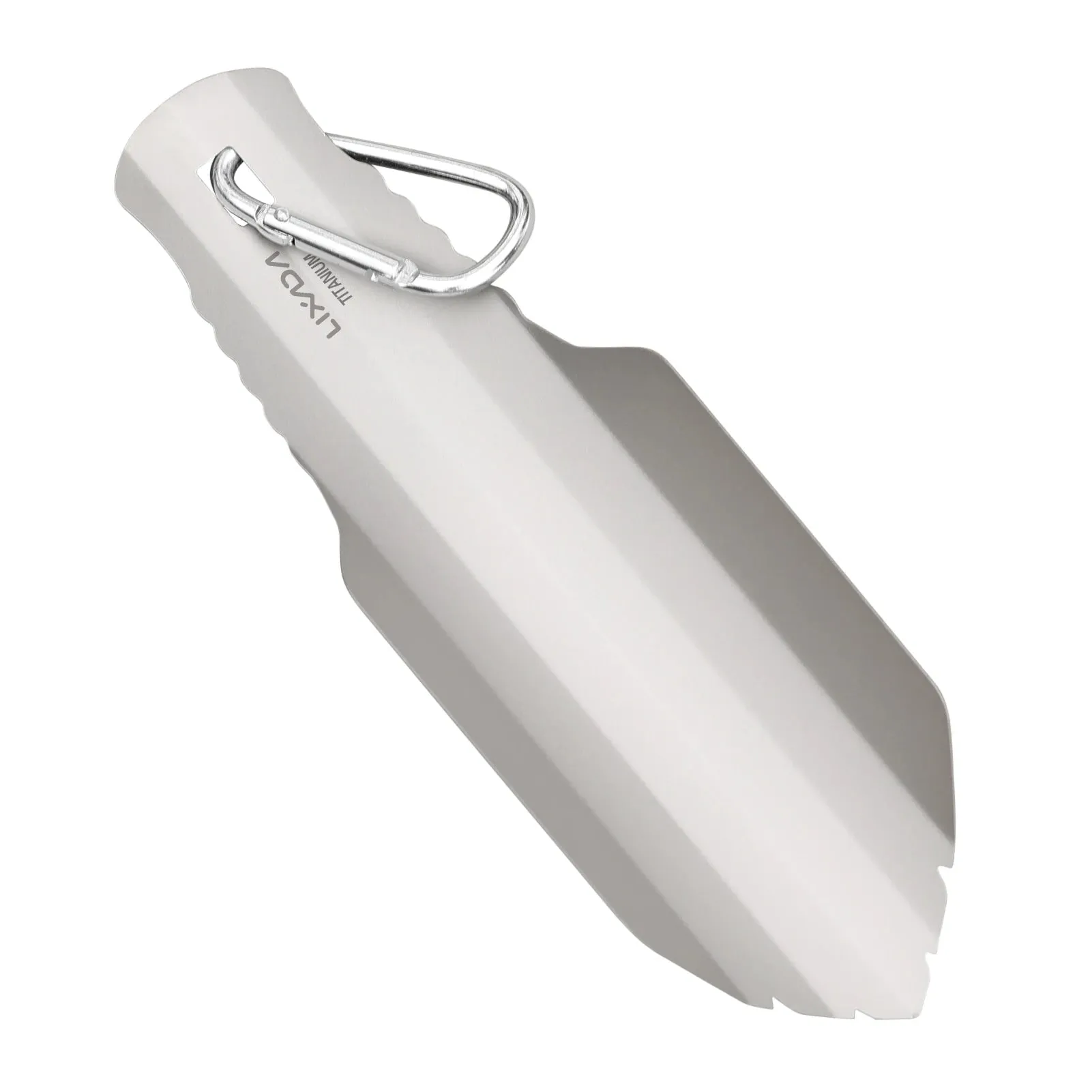 LIXADA Titanium Camping Shovel – Ultralight Trowel for Hiking, Backpacking & Survival
