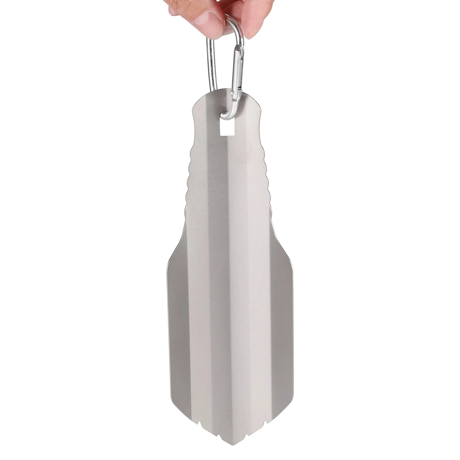 LIXADA Titanium Camping Shovel – Ultralight Trowel for Hiking, Backpacking & Survival