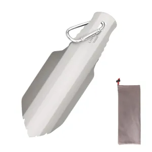 LIXADA Titanium Camping Shovel – Ultralight Trowel for Hiking, Backpacking & Survival