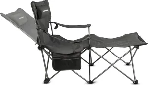 Lounge Folding Sun Lounger Folding Camping Chair Beach Chairs Mesh Reclining for Adults Portable Outdoor Lounger Lightweight Sun Chairs with Carry Bag