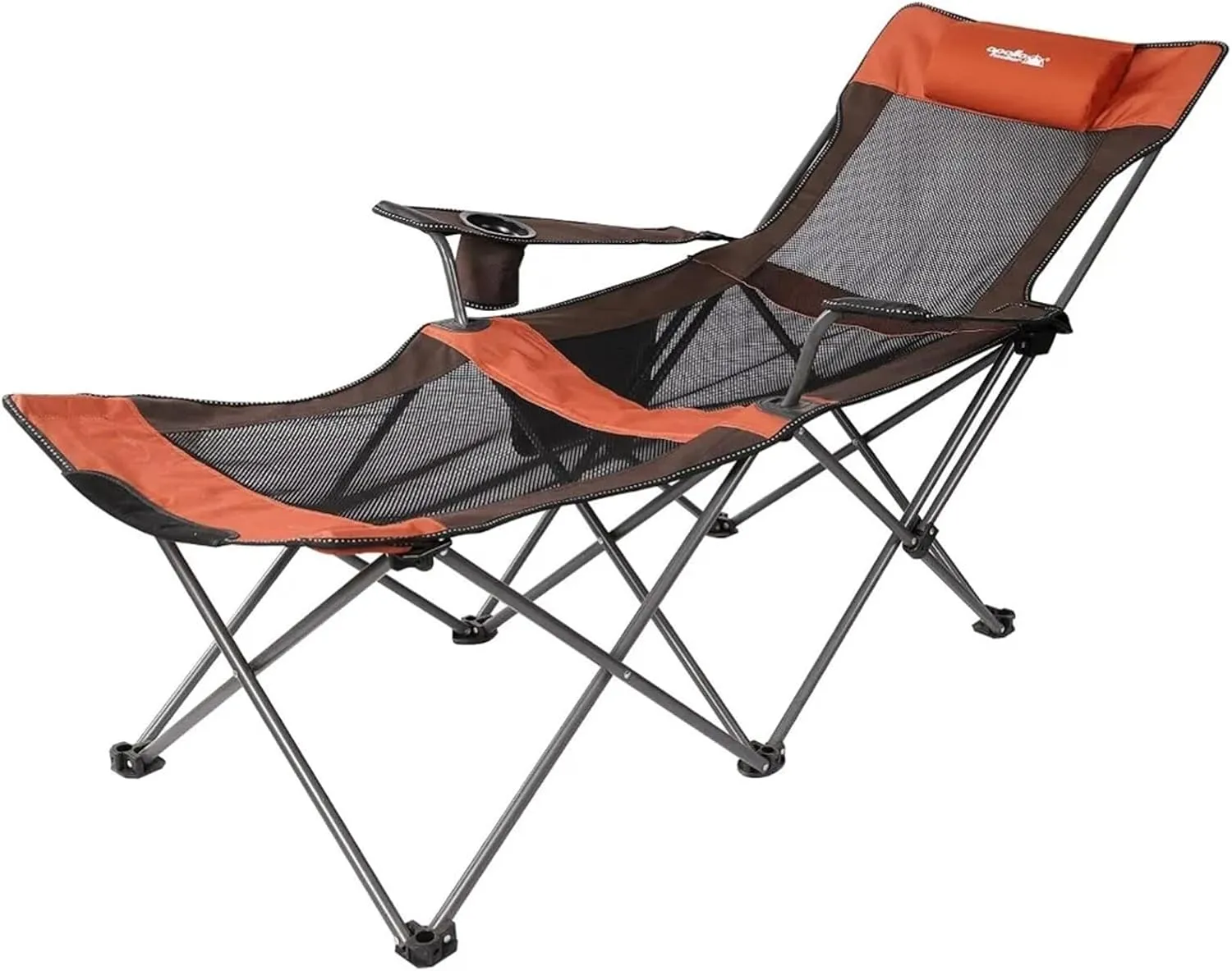 Lounge Folding Sun Lounger Folding Camping Chair Beach Chairs Mesh Reclining for Adults Portable Outdoor Lounger Lightweight Sun Chairs with Carry Bag