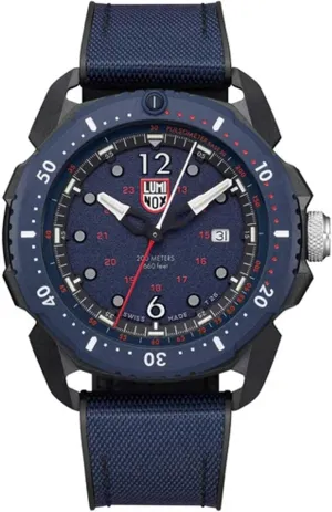 Luminox - ICE-SAR Arctic XL.1053 - Mens Watch - Watches for Men - 46mm - Swiss Quartz - 200M Water Resistant - Sapphire Crystal - CARBONOX Case - Pulsometer - Always Visible - Swiss Made