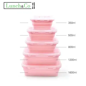 Lunch Box Rose 1200ml