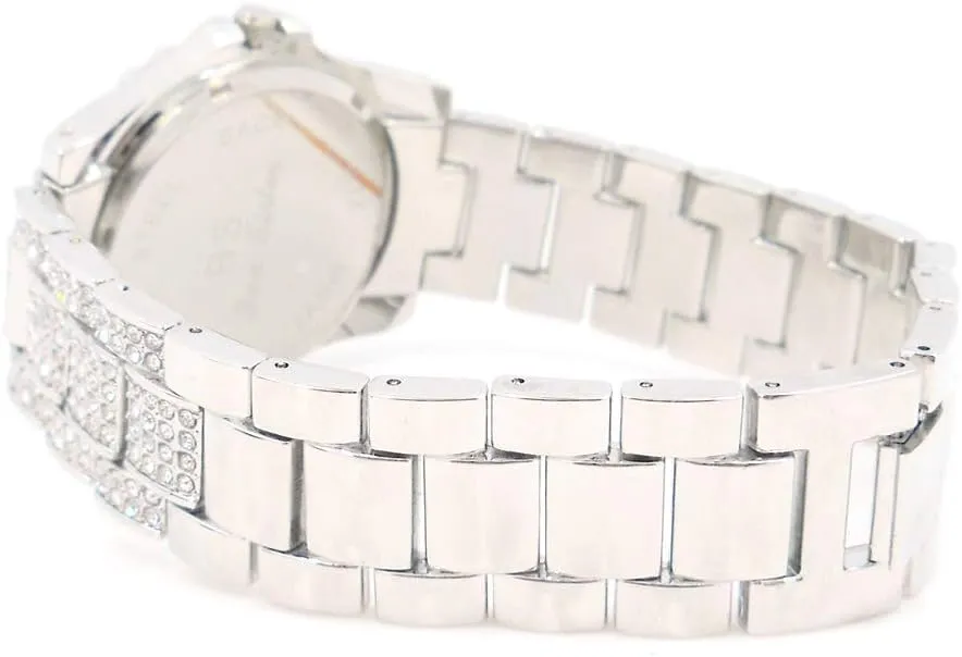 Luxury Women Watch Bling Bling Fashion Jewelry Crystal Diamond Rhinestone Ladies Watches Steel Band Round Dial Analog Clock Classic Quartz Female Charm Bracelet Dress Wristwatches