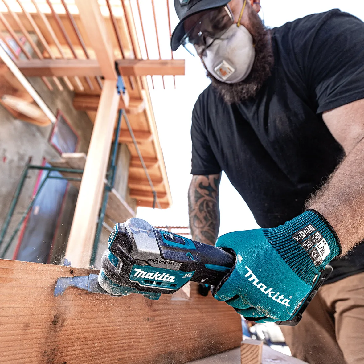 Makita 40V Max Brushless Multi Tool Bare (Tool Only) TM001GZ