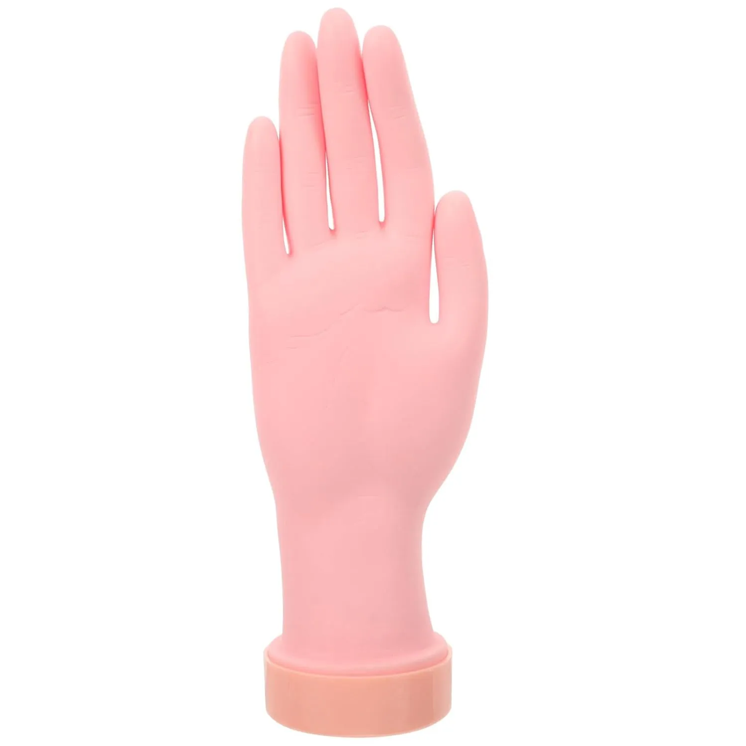 Mannequin Hand Model for Nail Practice Bendable Fake Hand for Gel Nails for Beginners and Professionals Training Tool