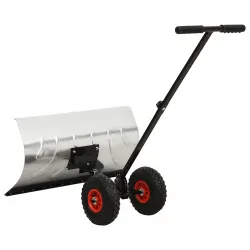 Manual Snow Shovel with Wheels