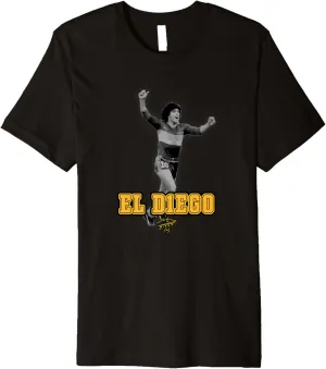 Maradona El Diego Boca Juniors Premium T-Shirt