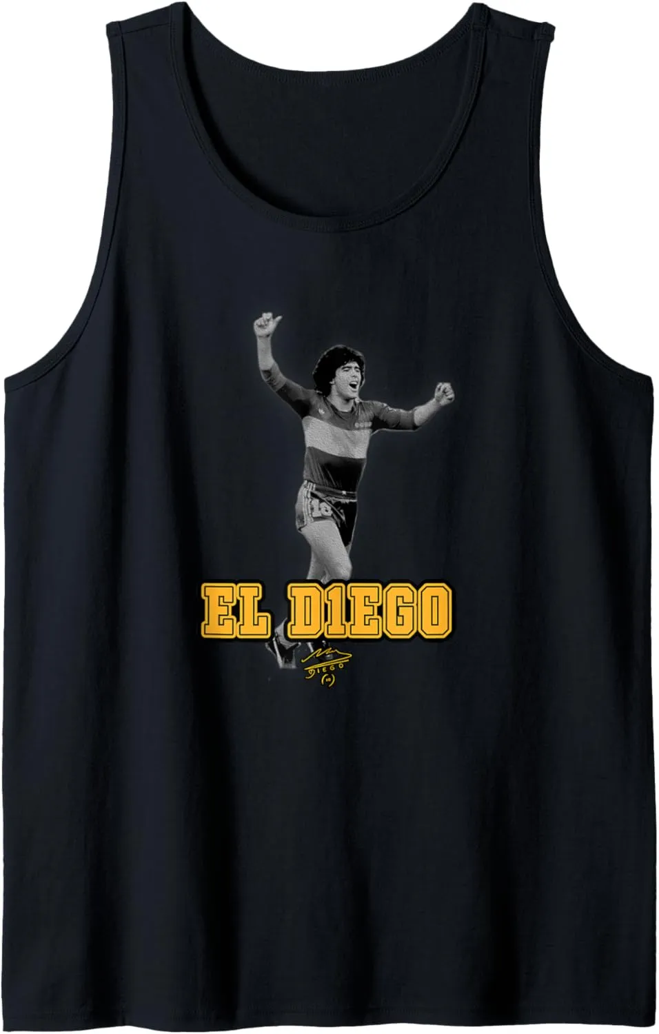 Maradona El Diego Boca Juniors Tank Top