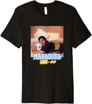 Maradona Forever Boca Juniors Premium T-Shirt