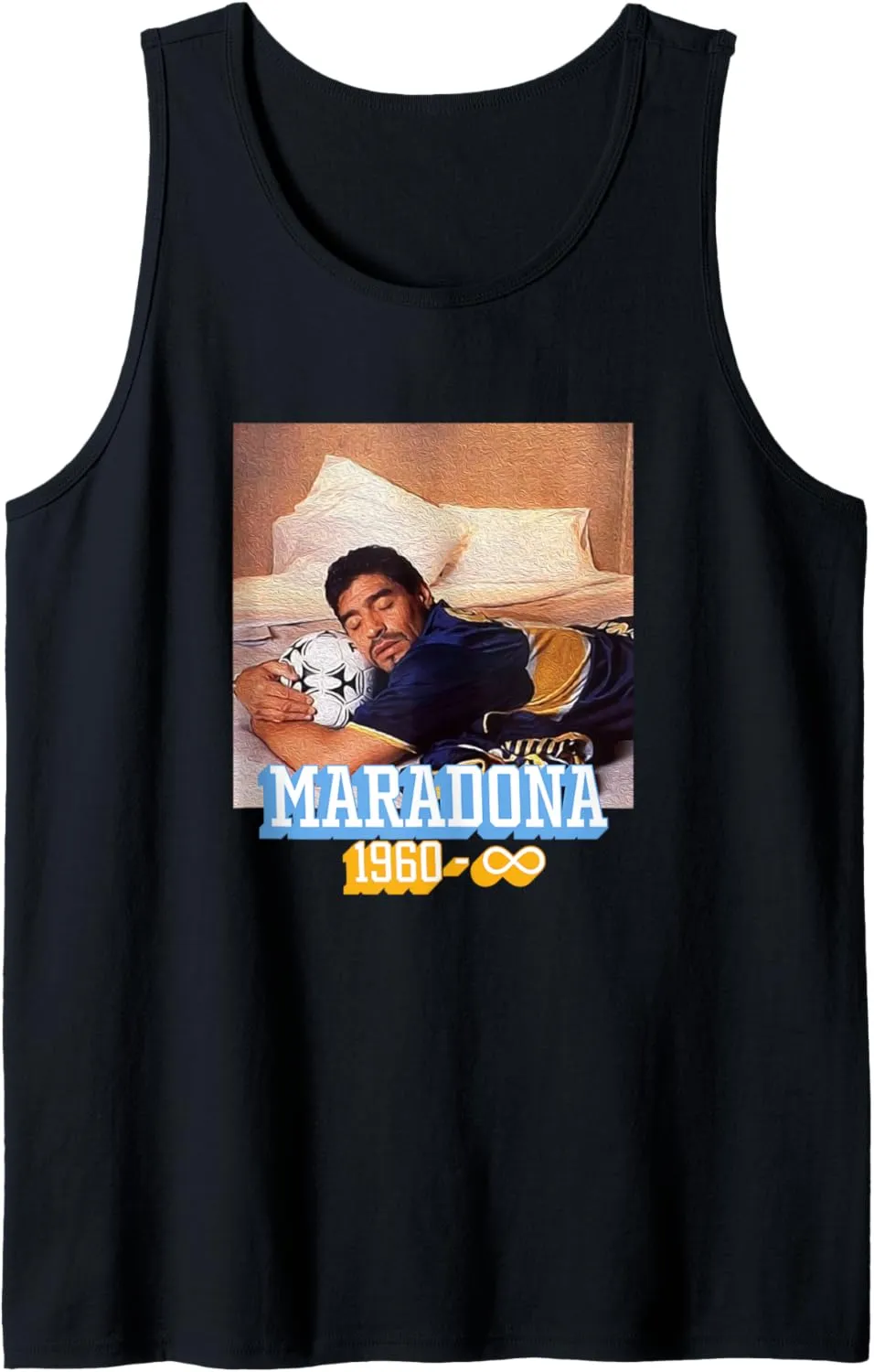 Maradona Forever Boca Juniors Tank Top