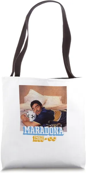 Maradona Forever Boca Juniors Tote Bag