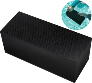 Marsui 10 Lbs Diving Brick Swimming Pool Dive Brick Rubber Diving Brick Safety Water Brick Diving Weight for Strength and Rescue Training Lifesaver Equipment Summer Swimming Pool Safety Accessories