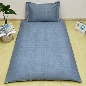 Mattress Protector Cover for Traditional Japanese Futon Mattress Hood with Zipper, Tatami Korean Floor Mattress Sleeping Mat Protector Washable Skin Friendly Without(B,Twin Size: 39.3" x78.7)