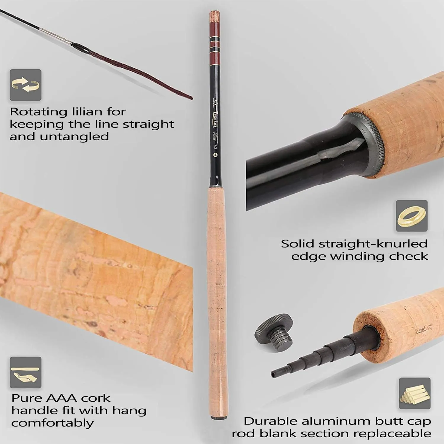 Maxcatch Tenkara Fishing Rod and Combo 9/10/11/12/13ft/Triple Zoom 8'10''/9'9''/10'6'',10'8''/11'10''/12'9''
