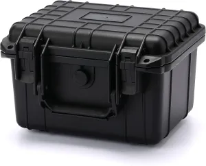 Mayouko Portable Tool Box with Shock- Proof Sponge, Water Proof Grade IP67, Waterproof Hard Case with Foam Insert, Explosion Proof Box,Waterproof Hard Case, 10.4"Lx 9.4"Wx 6.9"H