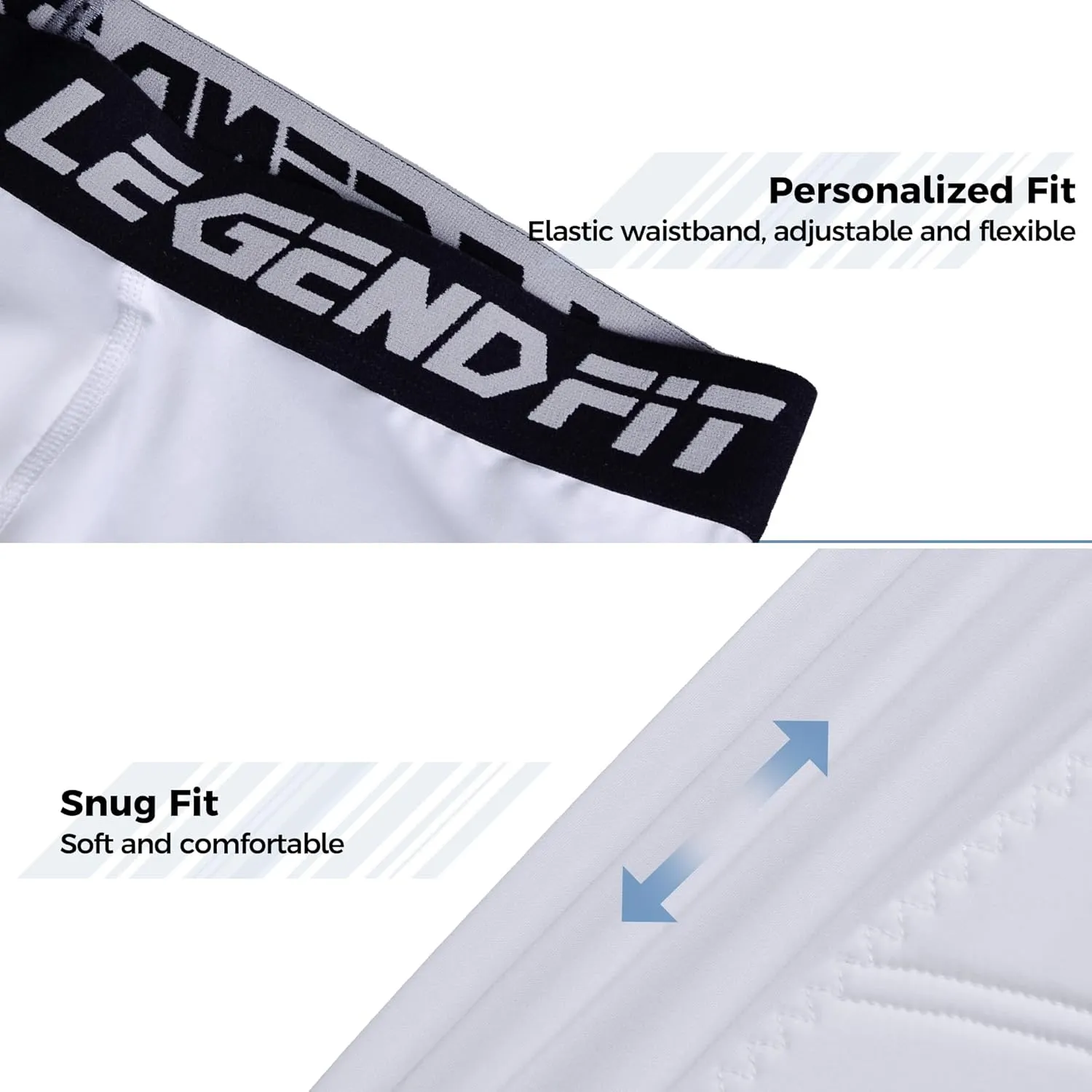 Men Adult Baseball Padded Sliding Shorts w/Cup Pocket Protective Compression Underwear Softball Football Lacrosse