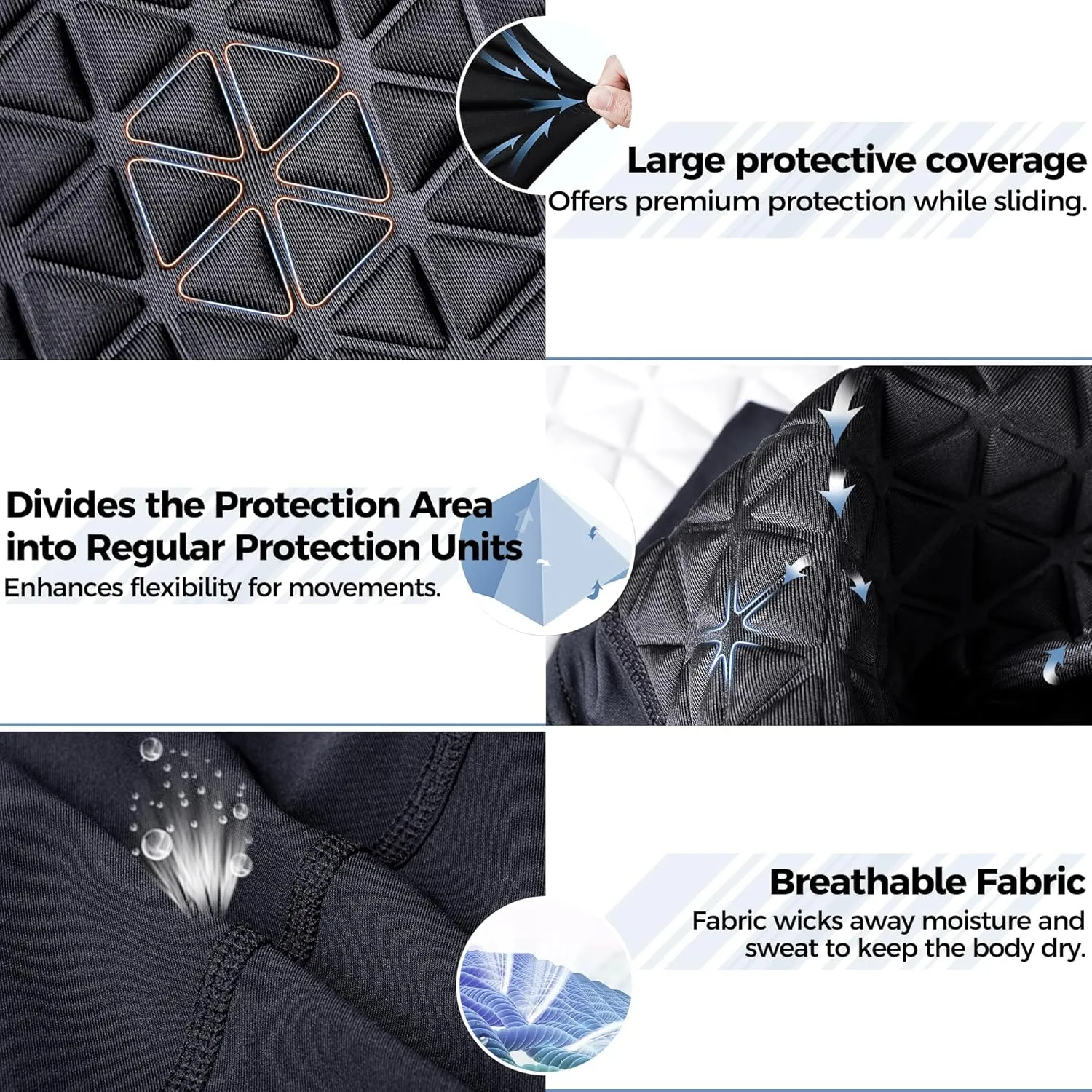Men Baseball Sliding Underwear w/Cup Athletic Padded Compression Shorts Protector Support Football
