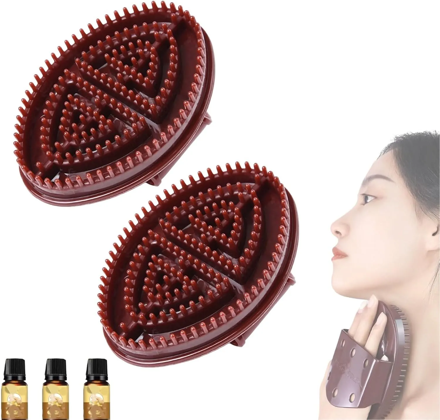 Meridian Massage Brush for Full Body Relaxation – Professional Beauty Salon Custom Tool for Meridian Therapy and Body Care