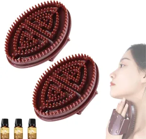 Meridian Massage Brush for Full Body Relaxation – Professional Beauty Salon Custom Tool for Meridian Therapy and Body Care