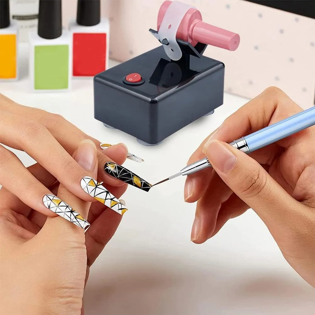 Mini Nail Polish Shaker Machine, Nail Lacquer Shaker, Nail Gel Polish Mixer, Model Paints Shaker Vibrating Screen 3200 Shakes