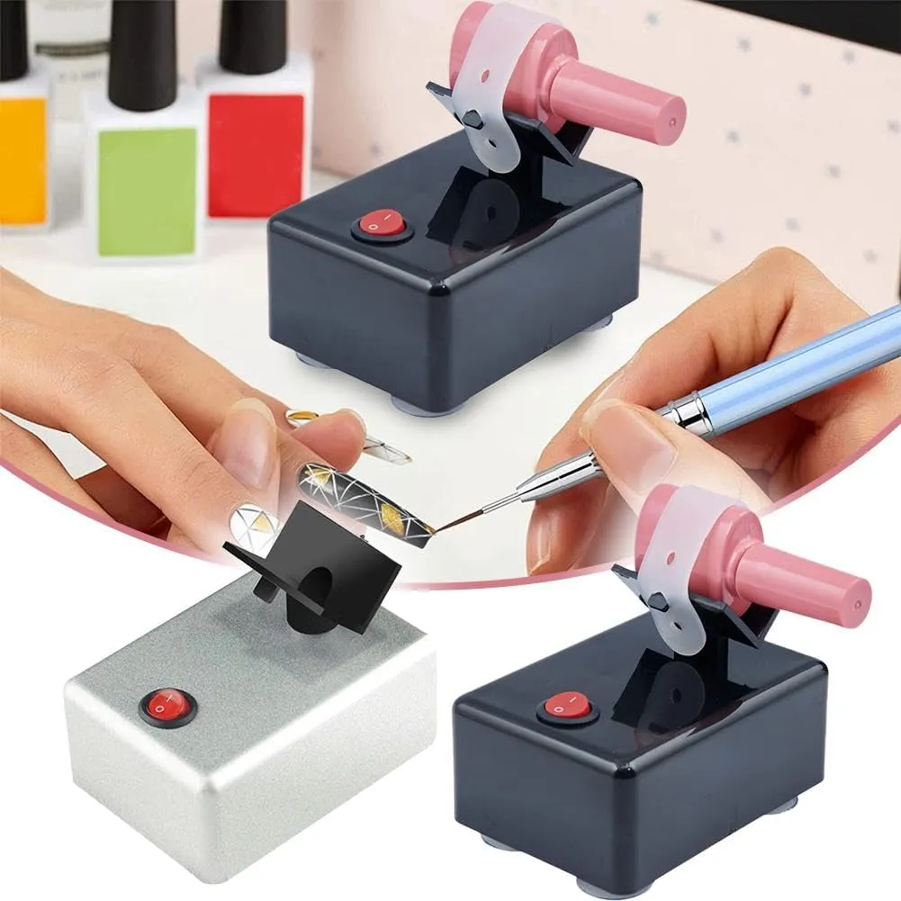 Mini Nail Polish Shaker Machine, Nail Lacquer Shaker, Nail Gel Polish Mixer, Model Paints Shaker Vibrating Screen 3200 Shakes