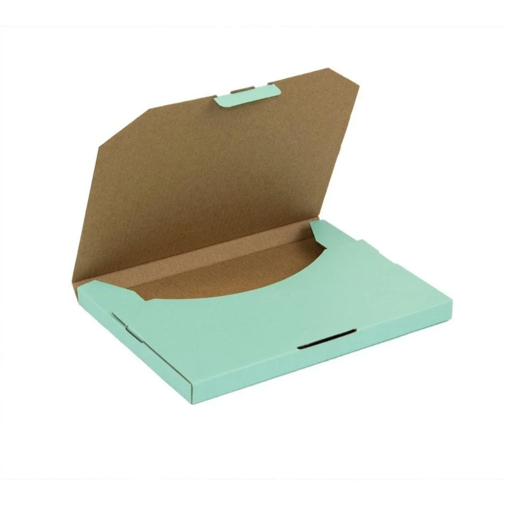 Mint Blue Mailing Box Diecut eCommerce Mailer