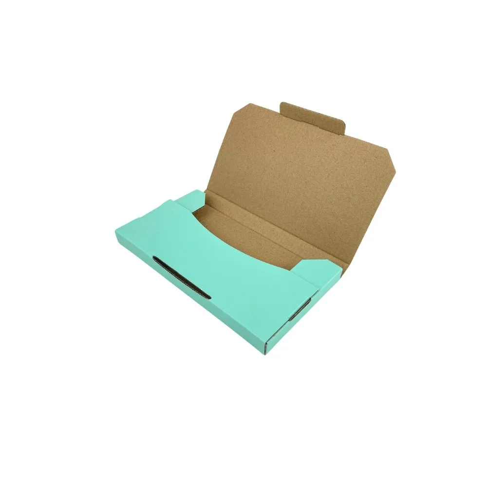 Mint Blue Mailing Box Diecut eCommerce Mailer