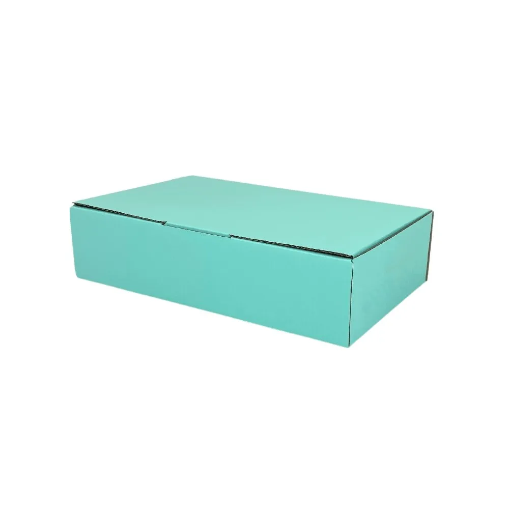 Mint Blue Mailing Box Diecut eCommerce Mailer