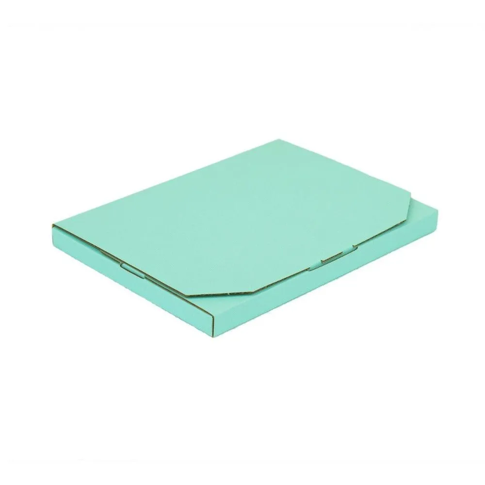 Mint Blue Mailing Box Diecut eCommerce Mailer