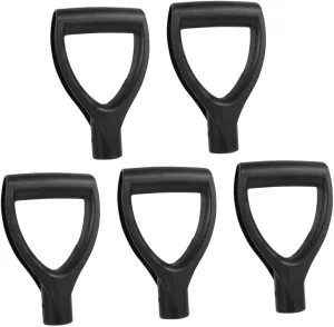 Mipcase Snow Shovel for Driveway 5pcs d Shaped Handles Heavy Duty Snow Removal Tools