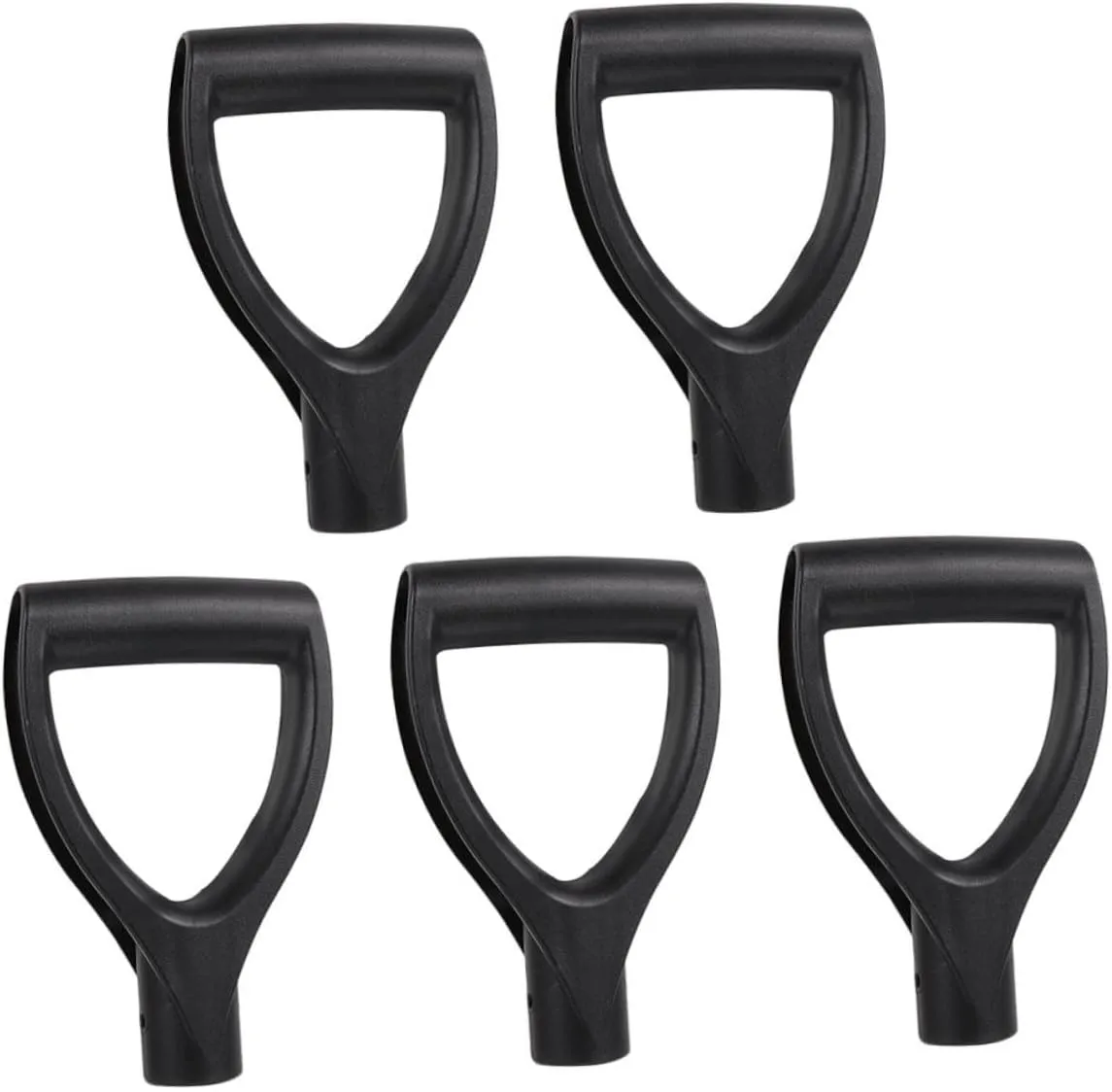 Mipcase Snow Shovel for Driveway 5pcs d Shaped Handles Heavy Duty Snow Removal Tools