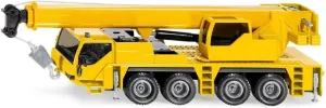 Mobile Crane Yellow 1/55 Diecast Model by Siku 2110