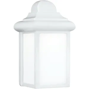 Mullberry Hill White LED Outdoor Wall Lantern
