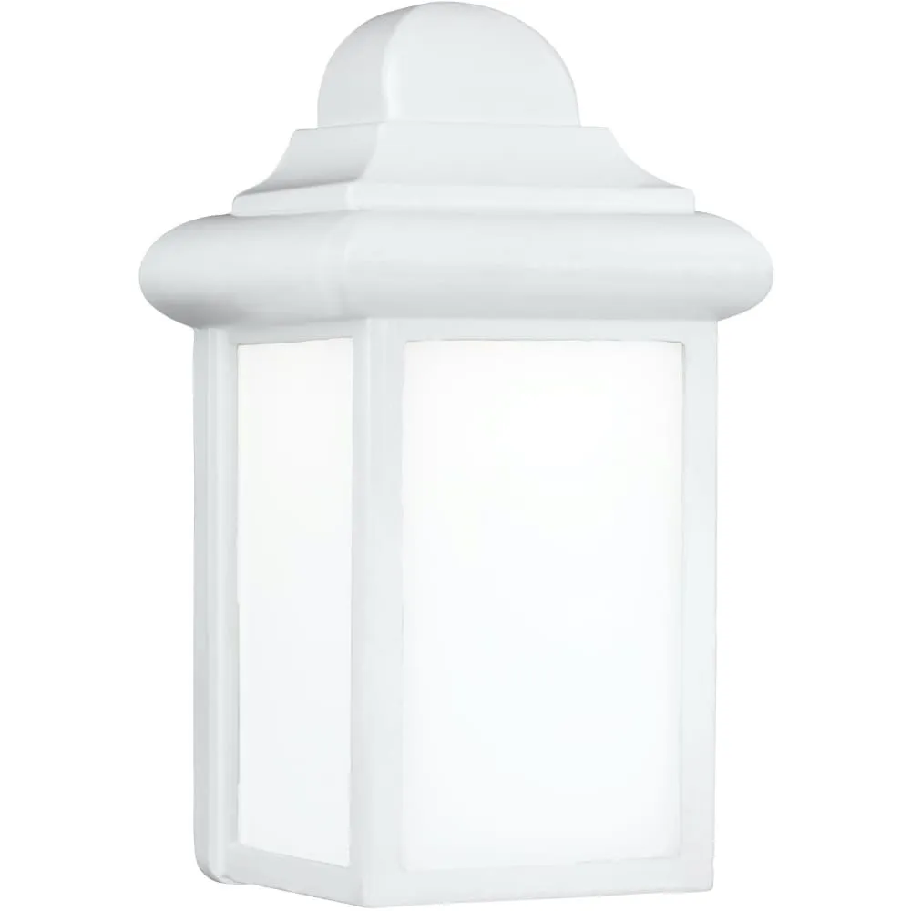 Mullberry Hill White LED Outdoor Wall Lantern