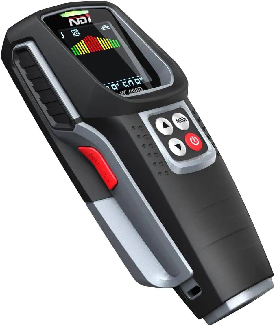 Multi function Stud Finder Wall Scanner with Laser Liner Metal Framing Tool Joist Pipe Finder and Live Wire Detection