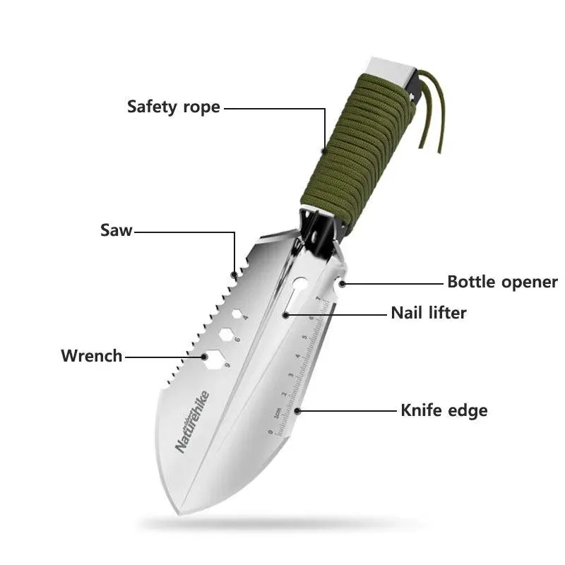 Multi-functional Camping Shovel – Tactical Survival Tool for Outdoor, Hiking, and Emergency Use