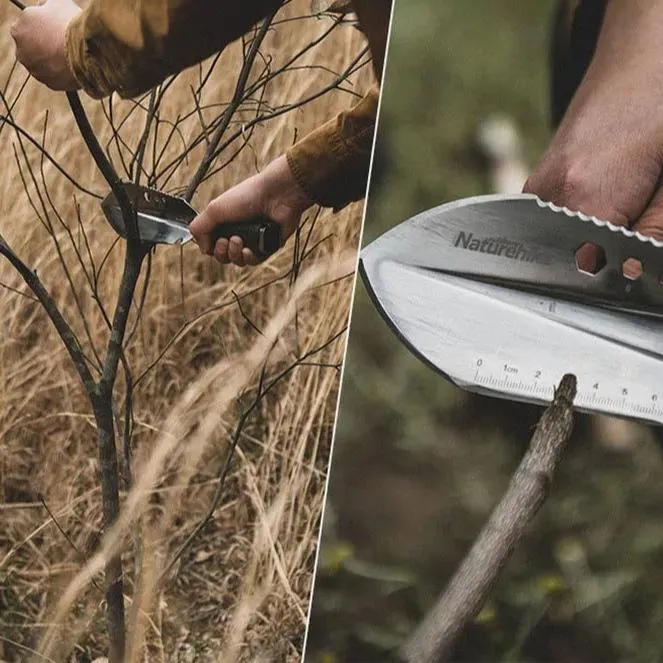 Multi-functional Camping Shovel – Tactical Survival Tool for Outdoor, Hiking, and Emergency Use