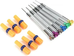Multi-Sizes Precision Steel Flathead Screwdriver Blade -0.8~-1.6 Set Watchmaker Tool for Watch Jewelry Jewels Watch Accessory