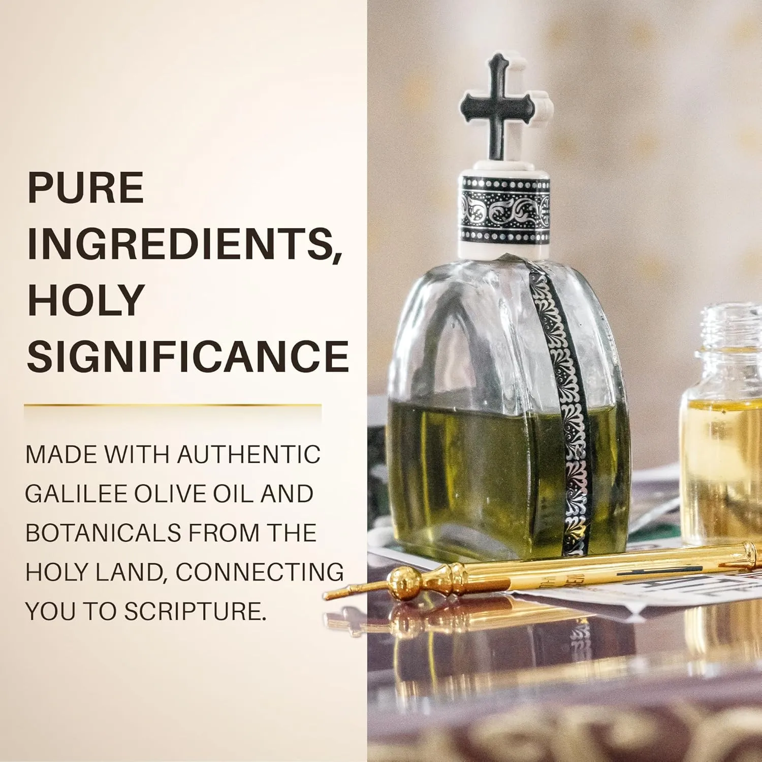 Nana Gifts Testament Anointing Oil, Spikenard and Frankincense, Oil of The Mercy, Excellent Value Large Bottle Size 8.45 fl.oz | 250 ml