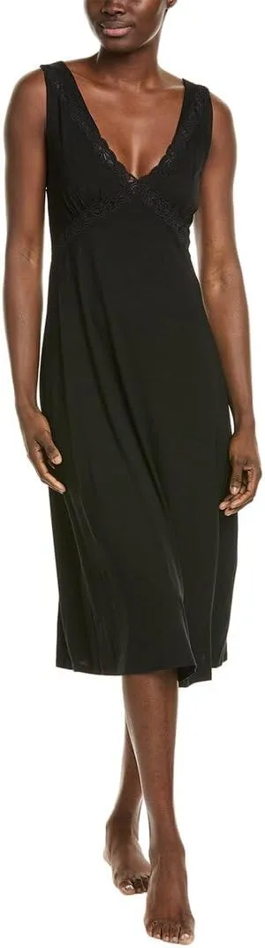 Natori Women's Feathers Essentials Gown Length: 45"