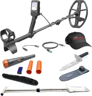 Nokta The Legend Metal Detector Set (Metal Detector   Pinpointer   Digger   Shovel)