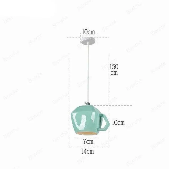 Nordic Ceramic Tea Cup - Stylish Lightweight Design