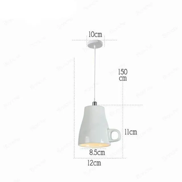 Nordic Ceramic Tea Cup - Stylish Lightweight Design