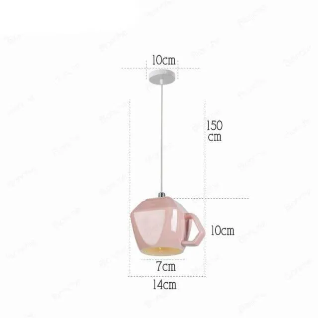 Nordic Ceramic Tea Cup - Stylish Lightweight Design