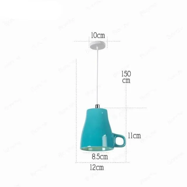 Nordic Ceramic Tea Cup - Stylish Lightweight Design