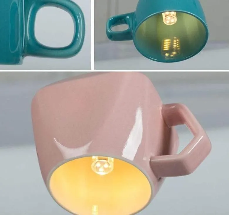 Nordic Ceramic Tea Cup - Stylish Lightweight Design