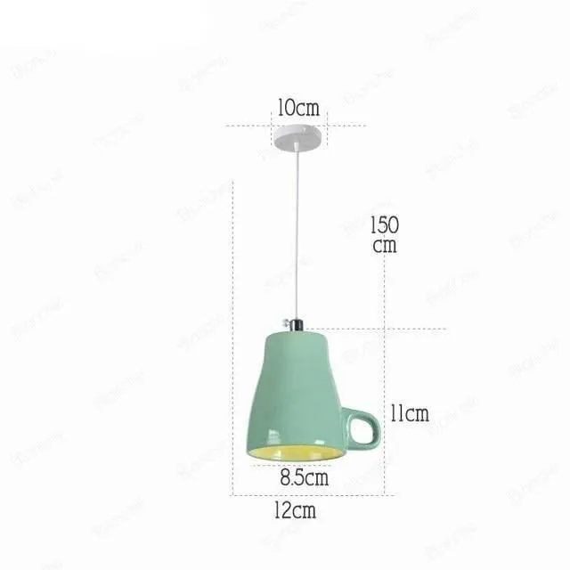 Nordic Ceramic Tea Cup - Stylish Lightweight Design