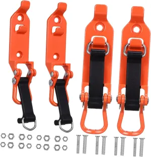 Off Road Shovel Mount for Roof Rack Shovel Rack Car Mount Storage Orange Overlanding Accessories