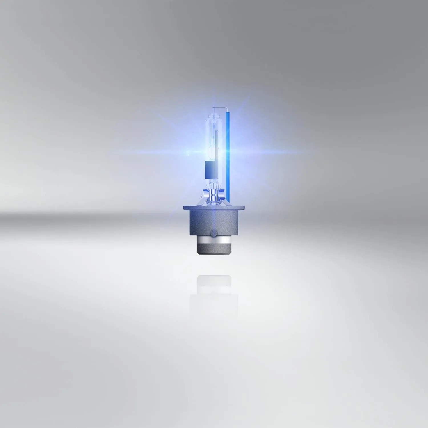 OSRAM Xenarc Cool Blue Intense D2R,  20% more brightness, up to 6,000 K, Xenon headlight bulb, LED look, folding box (1 lamp),66250CBN